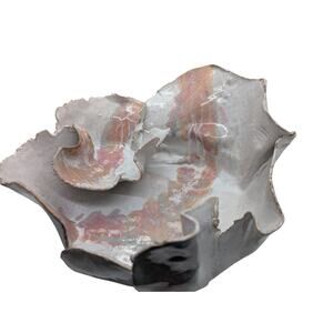 One-of-a-Kind Handcrafted Porcelain Art Sculpture | Organic Abstract Vessel | Sc